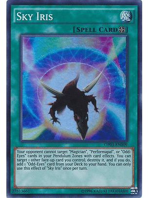 Sky Iris - OP03-EN009 - Super Rare