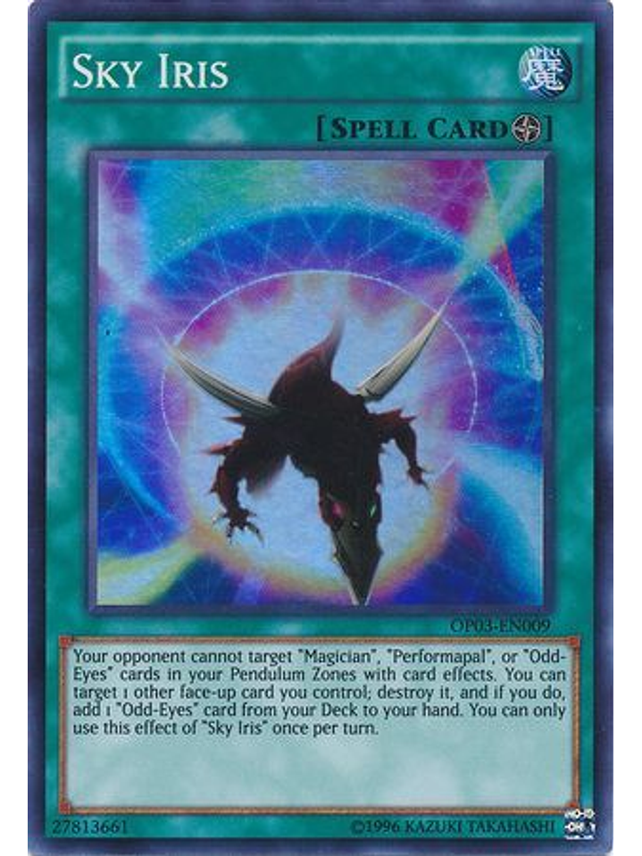 Sky Iris - OP03-EN009 - Super Rare 1