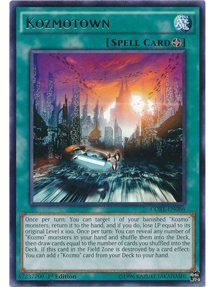 Kozmotown - CORE-EN086 - Rare 1st Edition 1