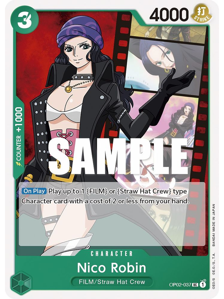 OP02-037 UC Nico Robin 1