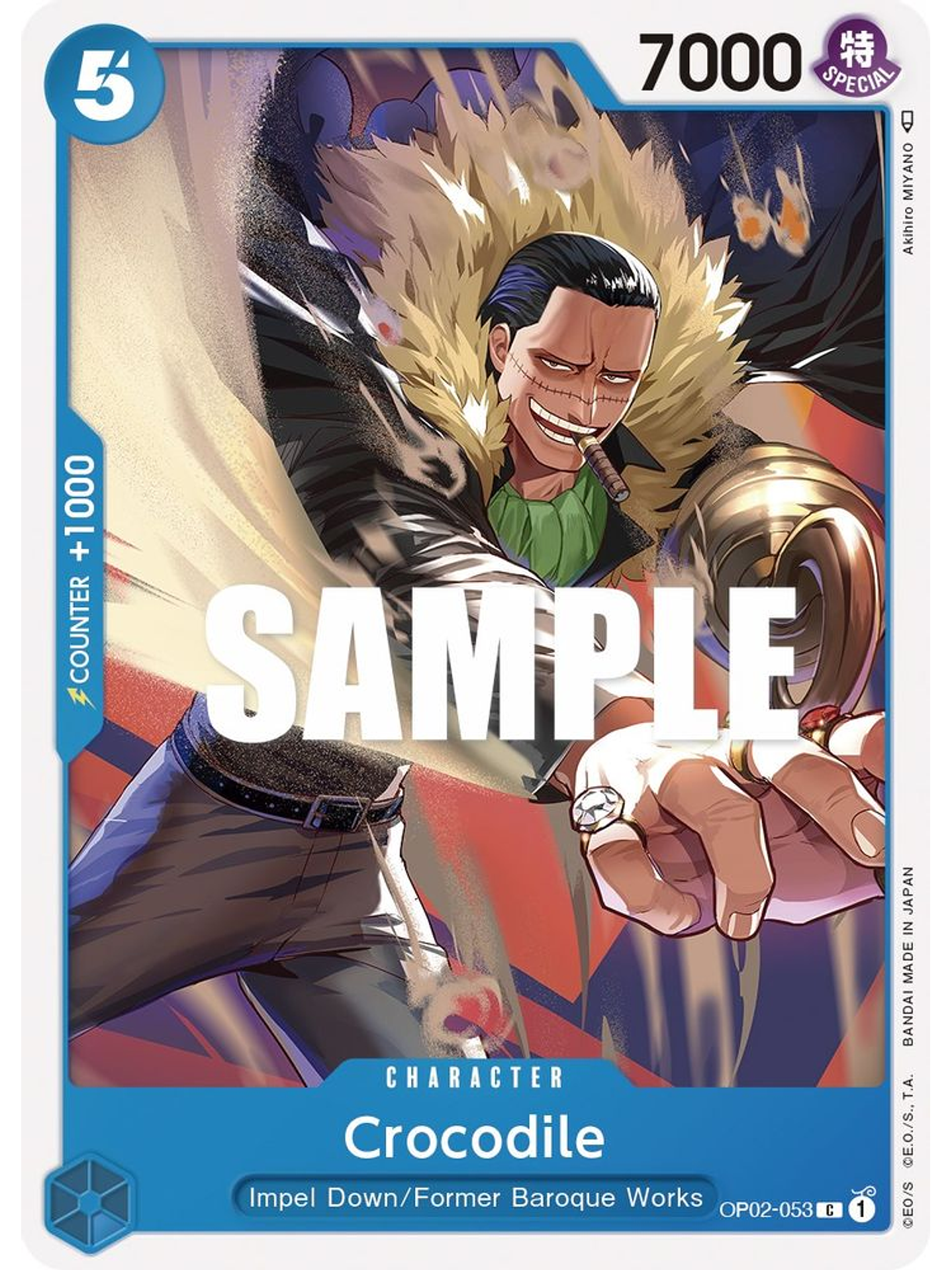 OP02-053 C Crocodile 1