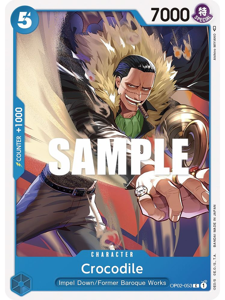 OP02-053 C Crocodile 1