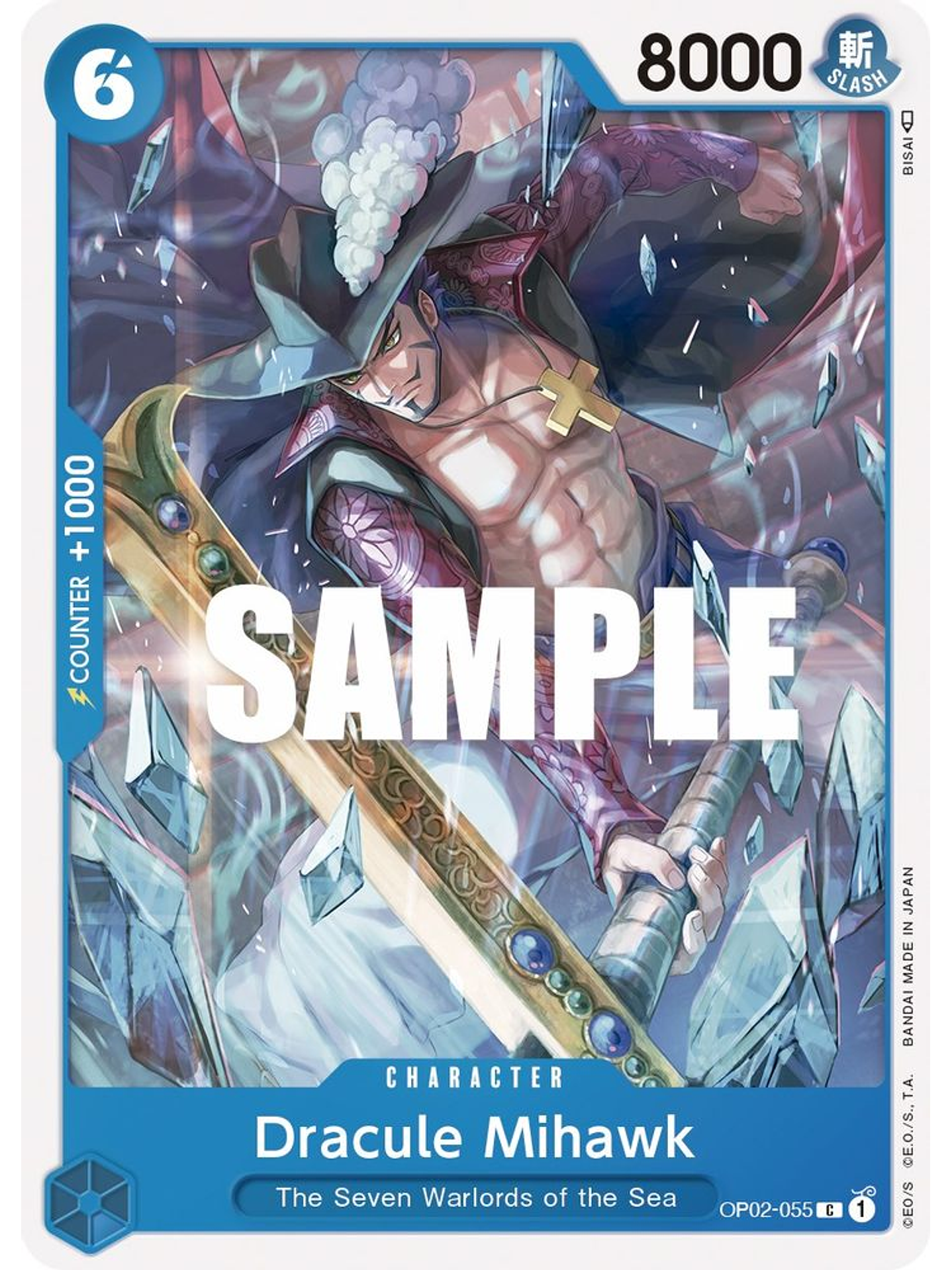 OP02-055 C Dracule Mihawk 1