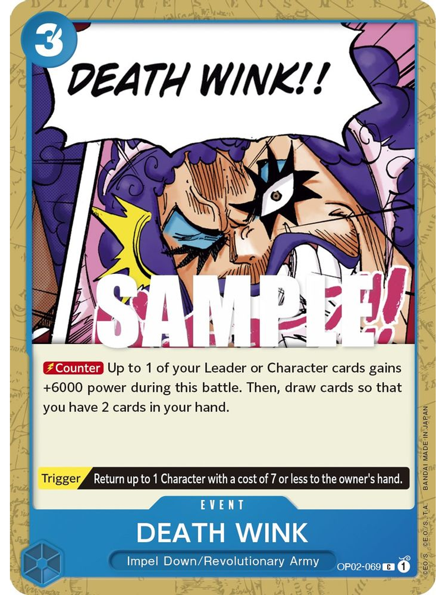 OP02-069 C DEATH WINK 1