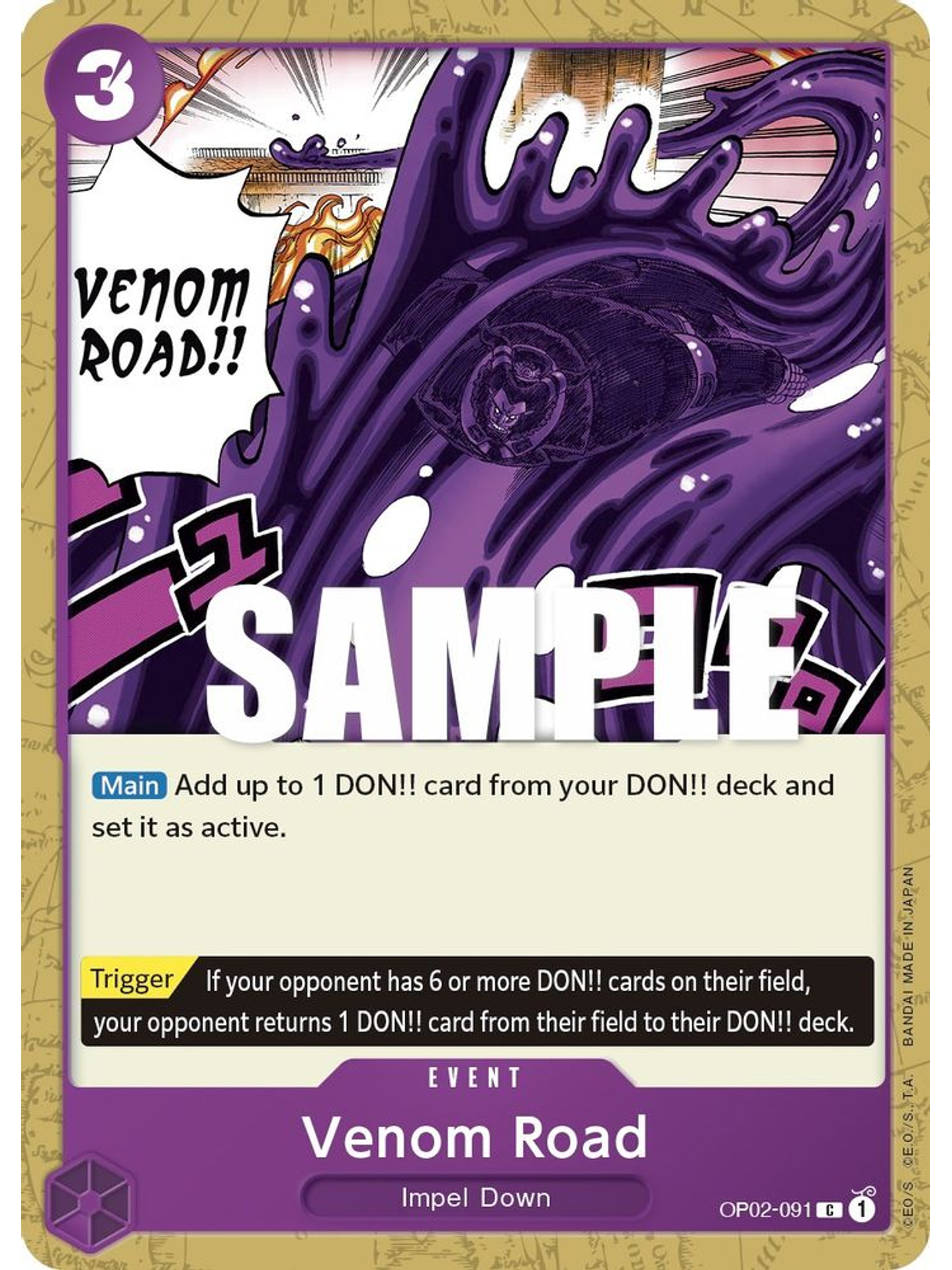 OP02-091 C Venom Road 1