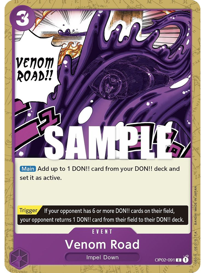 OP02-091 C Venom Road 1