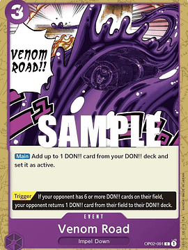 OP02-091 C Venom Road