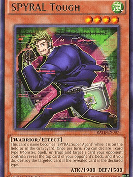 SPYRAL Tough - RATE-EN087 - Rare 1st Edition