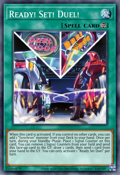 On Your Mark, Get Set, DUEL! - MAZE-EN016 - Collector's Rare 1st Edition