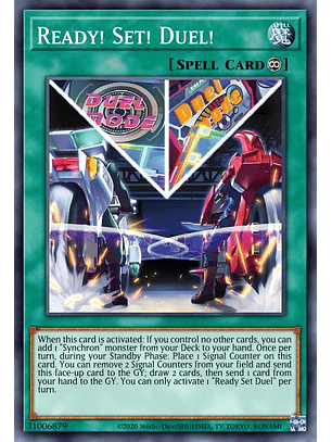 On Your Mark, Get Set, DUEL! - MAZE-EN016 - Collector's Rare 1st Edition