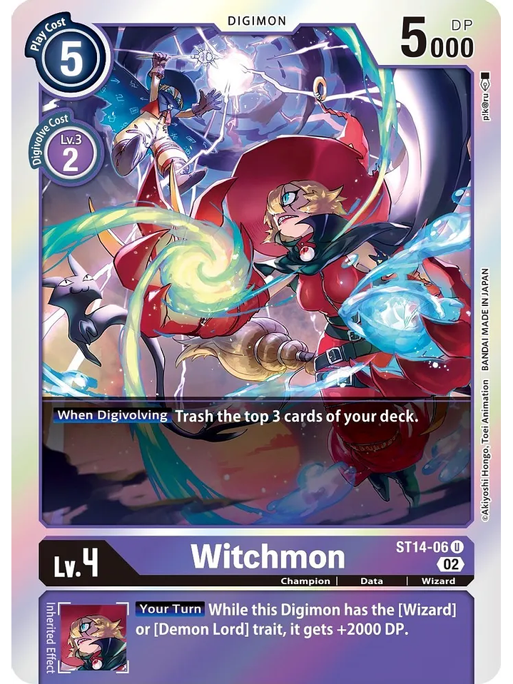 ST14-06 U Witchmon  1
