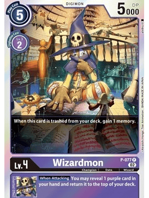 P-077 P Wizardmon (ST14)