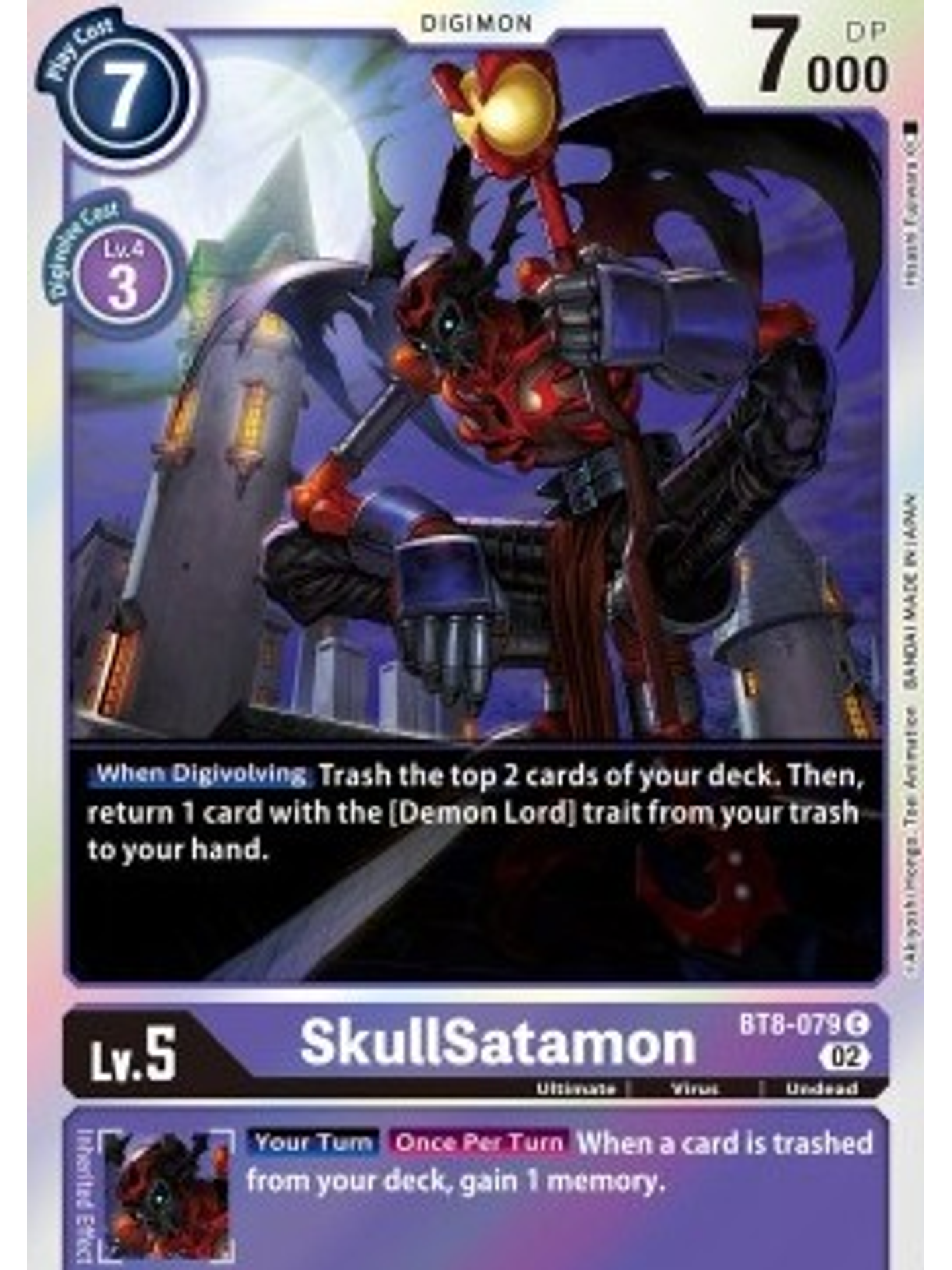 BT8-079 C SkullSatamon  (ST14) 1