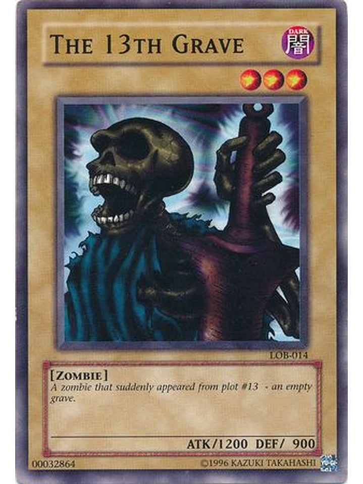 The 13th Grave - LOB-014 - Common Unlimited 1