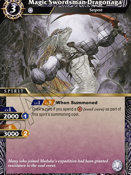 BSS01-031 C Magic Swordsman Dragonaga