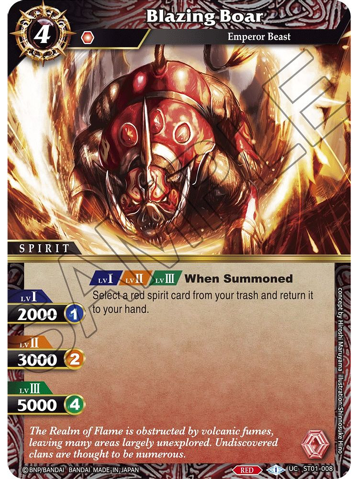 ST01-08 UC Blazing Boar 1