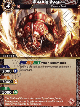 ST01-08 UC Blazing Boar