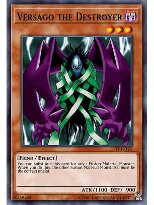 Versago the Destroyer - SGX3-ENA10 - Common 1st Edition