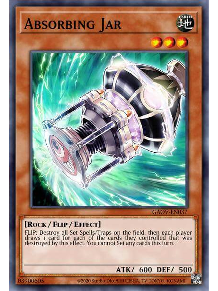 Absorbing Jar - SGX3-ENA12 - Common 1st Edition 1