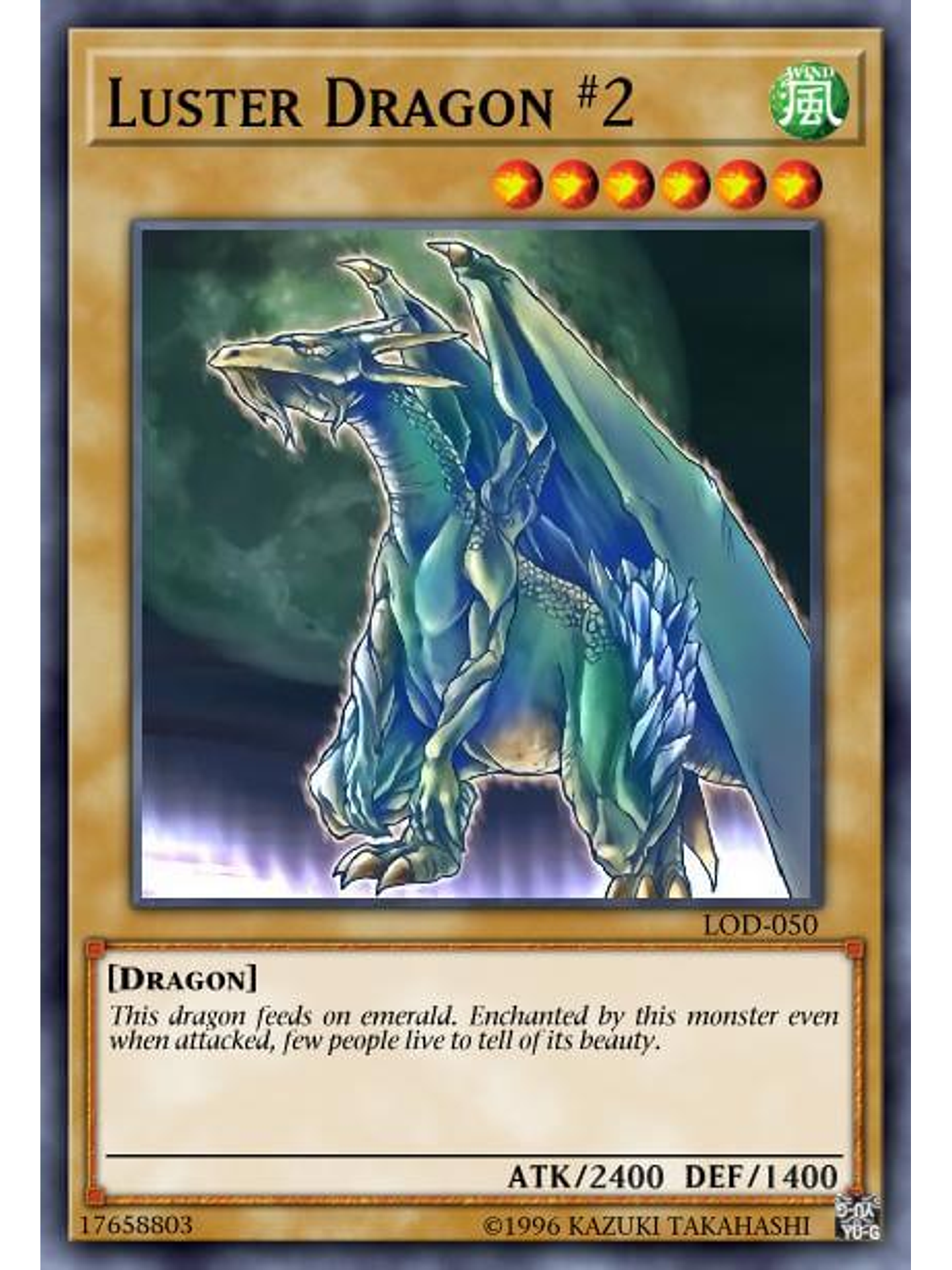 Luster Dragon #2 - SGX3-ENB04 - Common 1st Edition 1