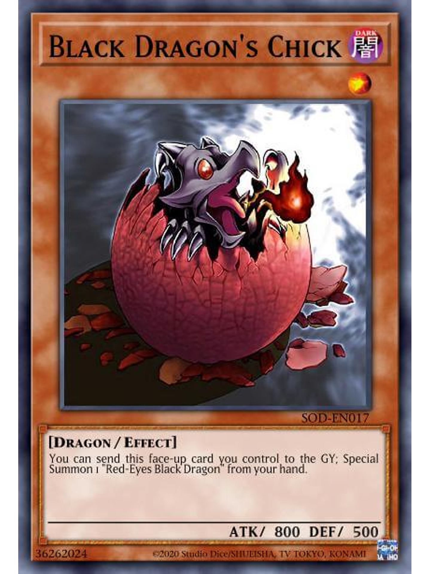 Black Dragon's Chick - SGX3-ENB05 - Common 1st Edition 1