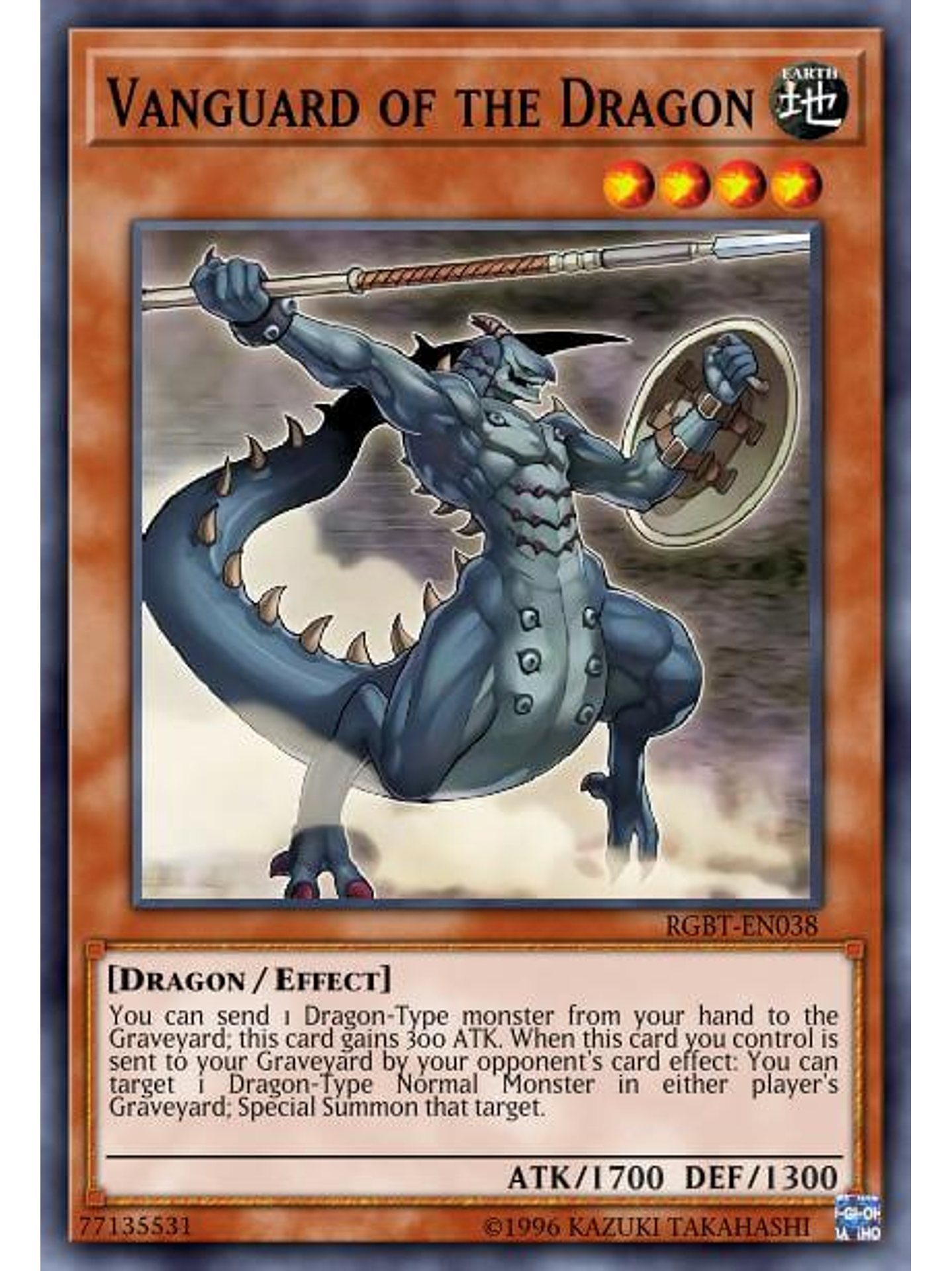 Vanguard of the Dragon - SGX3-ENB11 - Common 1st Edition 1