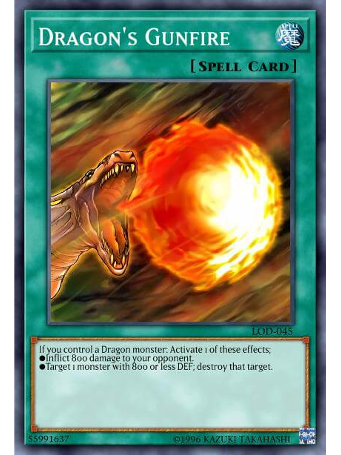 Dragon's Gunfire - SGX3-ENB14 - Common 1st Edition 1