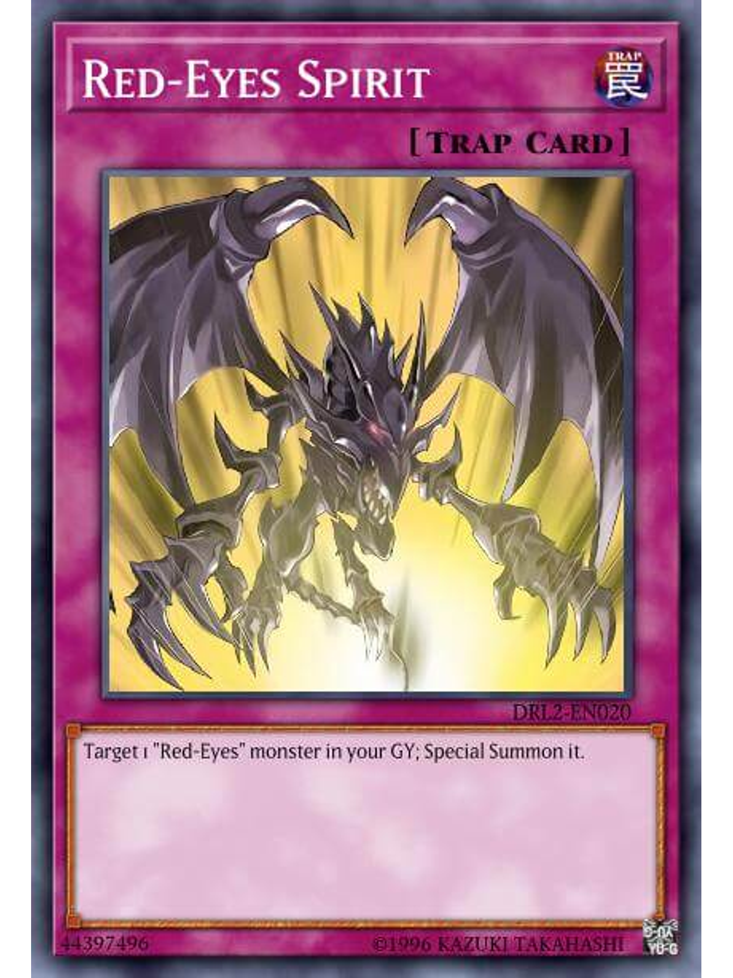 Red-Eyes Spirit - SGX3-ENB19 - Common 1st Edition 1