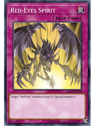 Red-Eyes Spirit - SGX3-ENB19 - Common 1st Edition