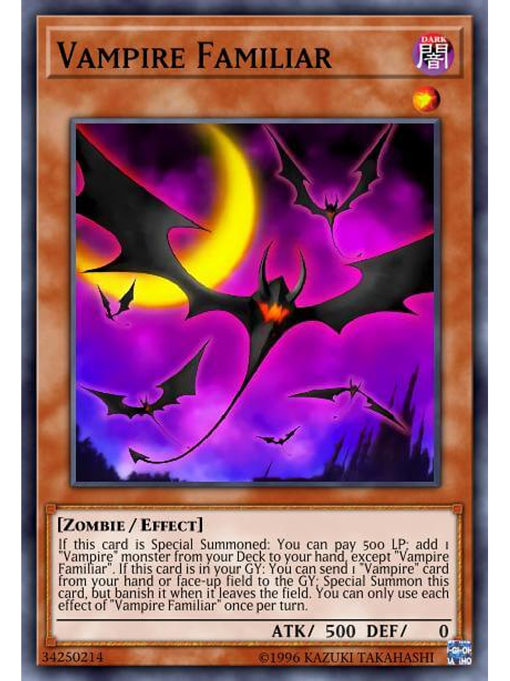 Vampire Familiar - SGX3-ENC03 - Common 1st Edition 1