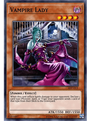 Vampire Lady - SGX3-ENC04 - Common 1st Edition