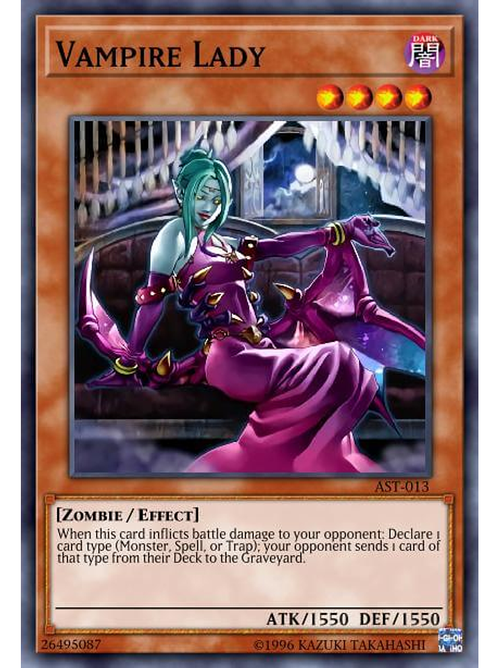 Vampire Lady - SGX3-ENC04 - Common 1st Edition 1