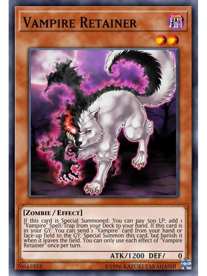 Vampire Retainer - SGX3-ENC06 - Common 1st Edition 1