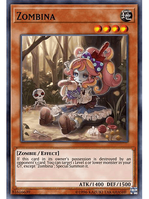 Zombina - SGX3-ENC09 - Common 1st Edition