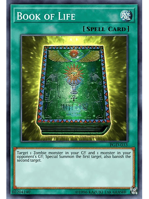 Book of Life - SGX3-ENC15 - Common 1st Edition