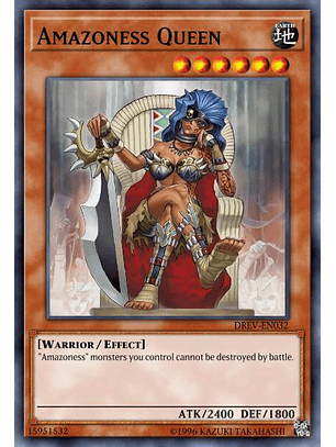 Amazoness Queen - SGX3-END01 - Common 1st Edition