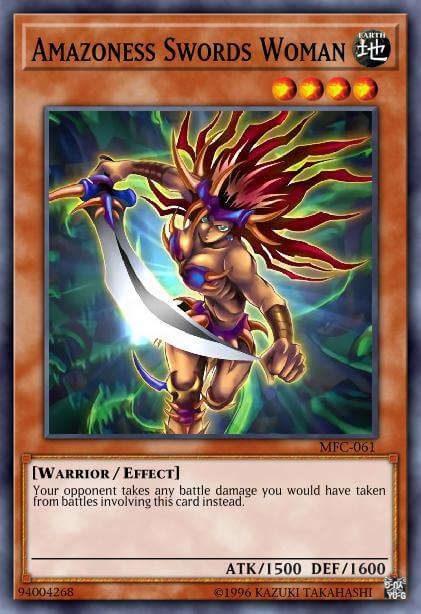 Amazoness Swords Woman - SGX3-END02 - Common 1st Edition