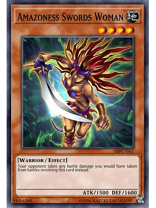 Amazoness Swords Woman - SGX3-END02 - Common 1st Edition
