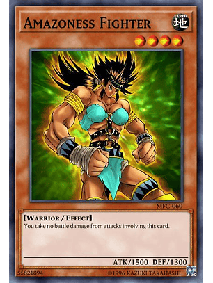 Amazoness Fighter - SGX3-END06 - Common 1st Edition