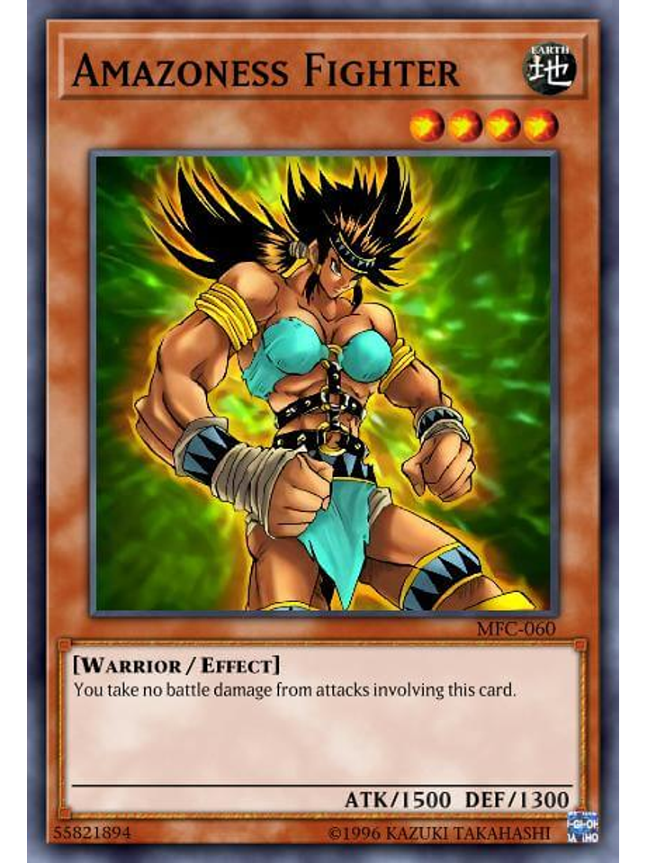 Amazoness Fighter - SGX3-END06 - Common 1st Edition 1