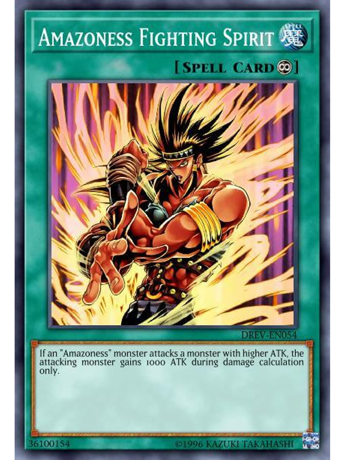 Amazoness Fighting Spirit - SGX3-END14 - Common 1st Edition 1