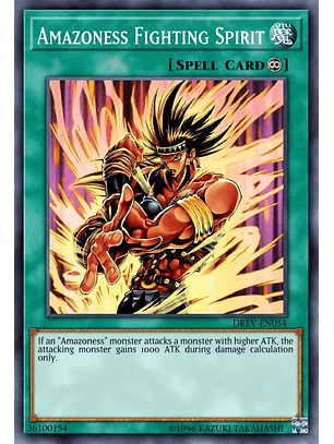 Amazoness Fighting Spirit - SGX3-END14 - Common 1st Edition