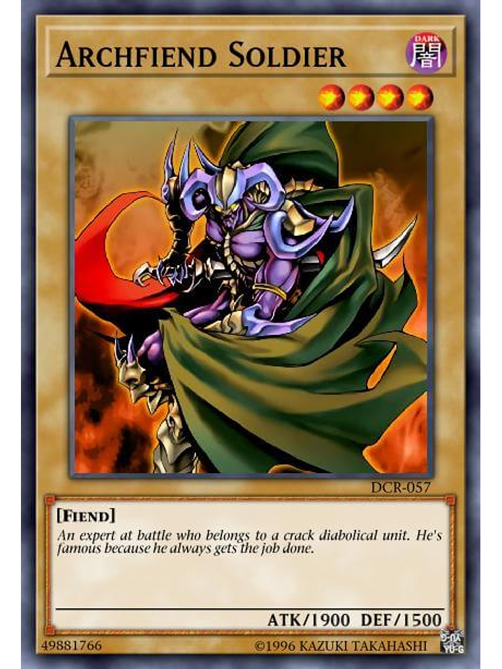Archfiend Soldier - SGX3-ENE02 - Common 1st Edition 1