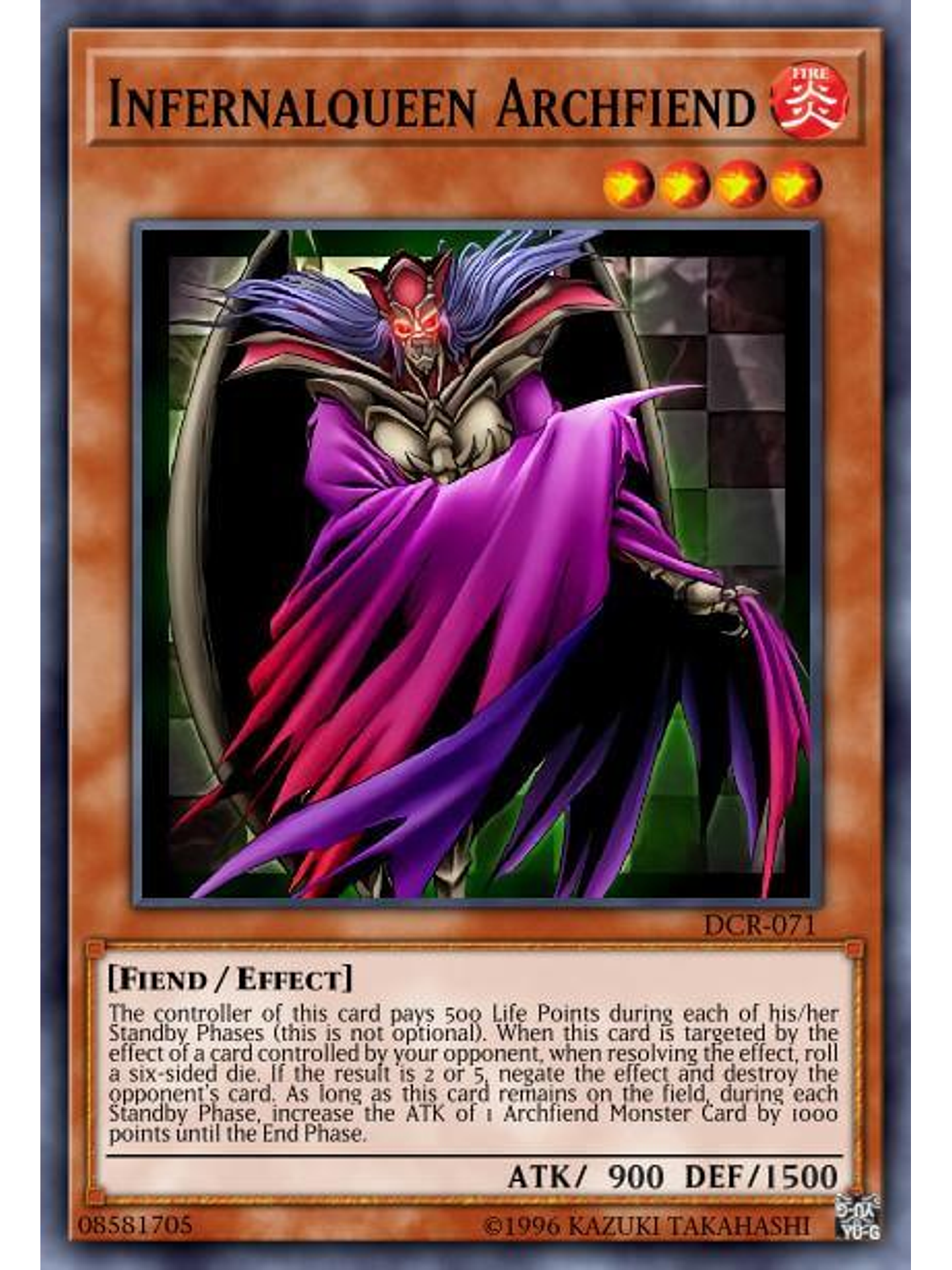 Infernalqueen Archfiend - SGX3-ENE04 - Common 1st Edition 1