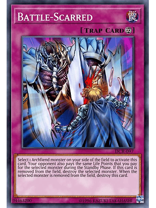 Battle-Scarred - SGX3-ENE19 - Common 1st Edition