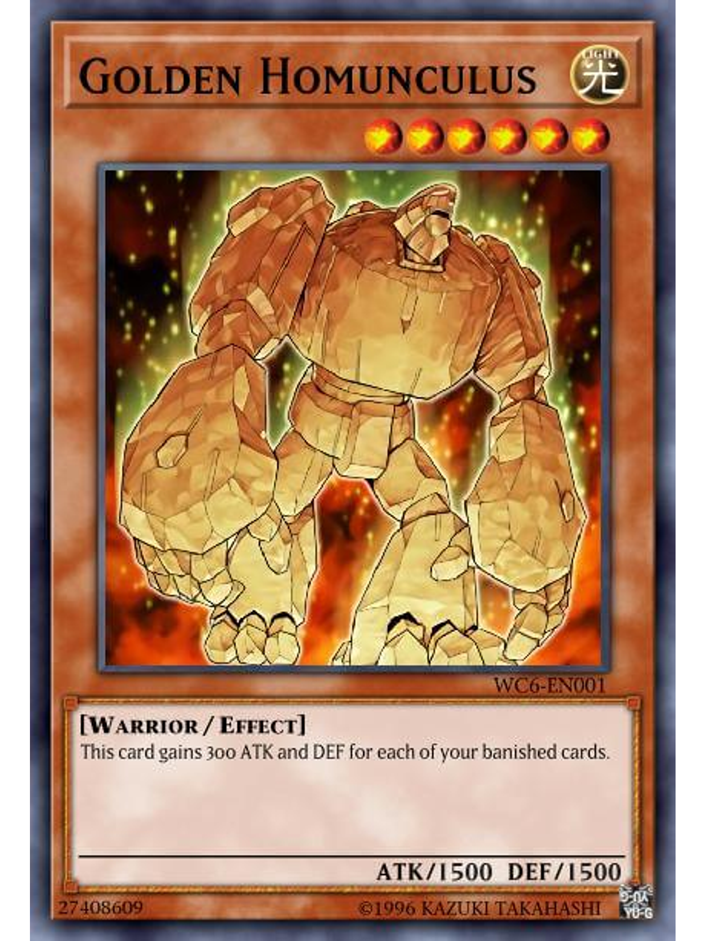 Golden Homunculus - SGX3-ENF02 - Common 1st Edition 1