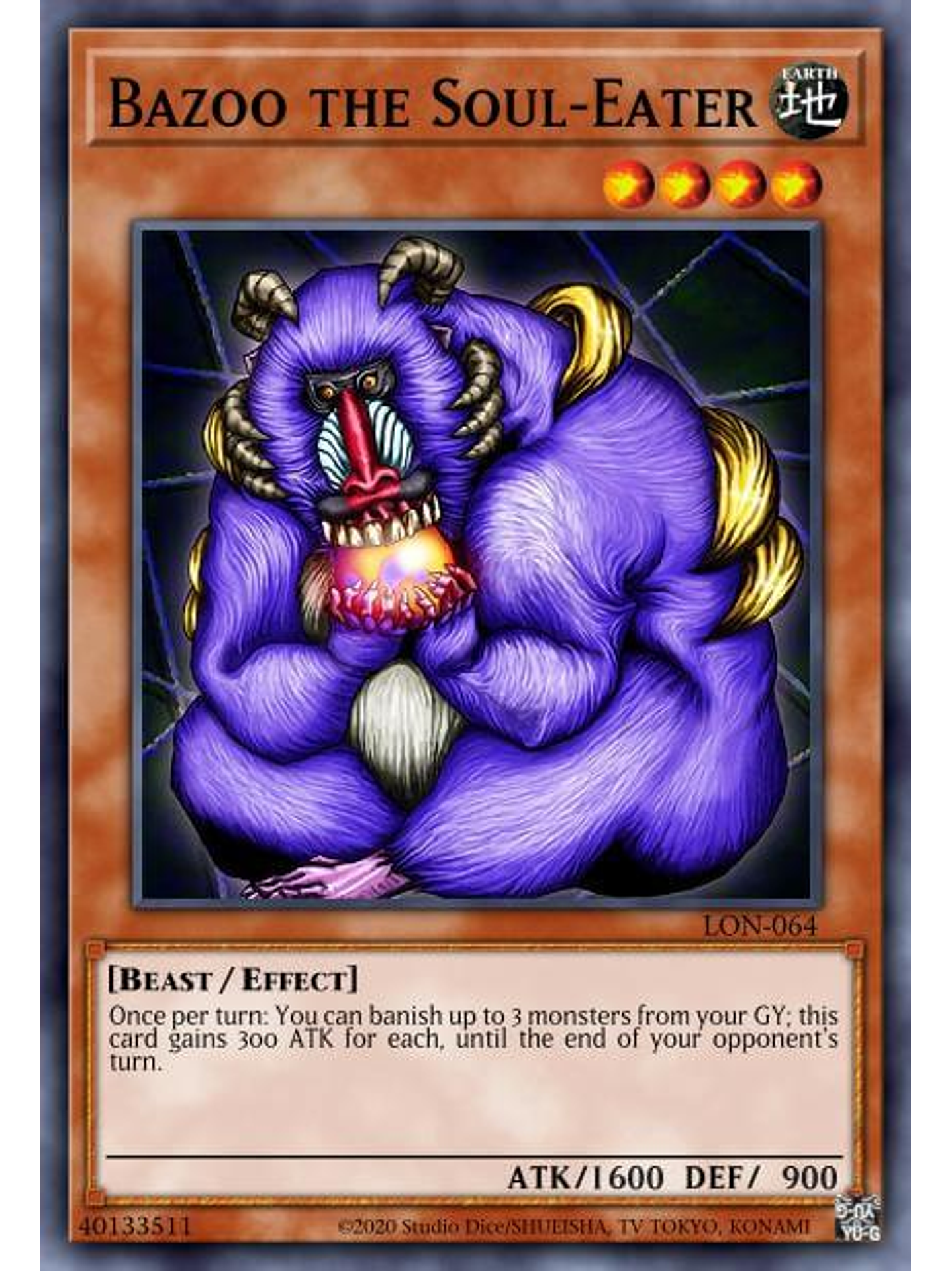 Bazoo the Soul-Eater - SGX3-ENF03 - Common 1st Edition 1