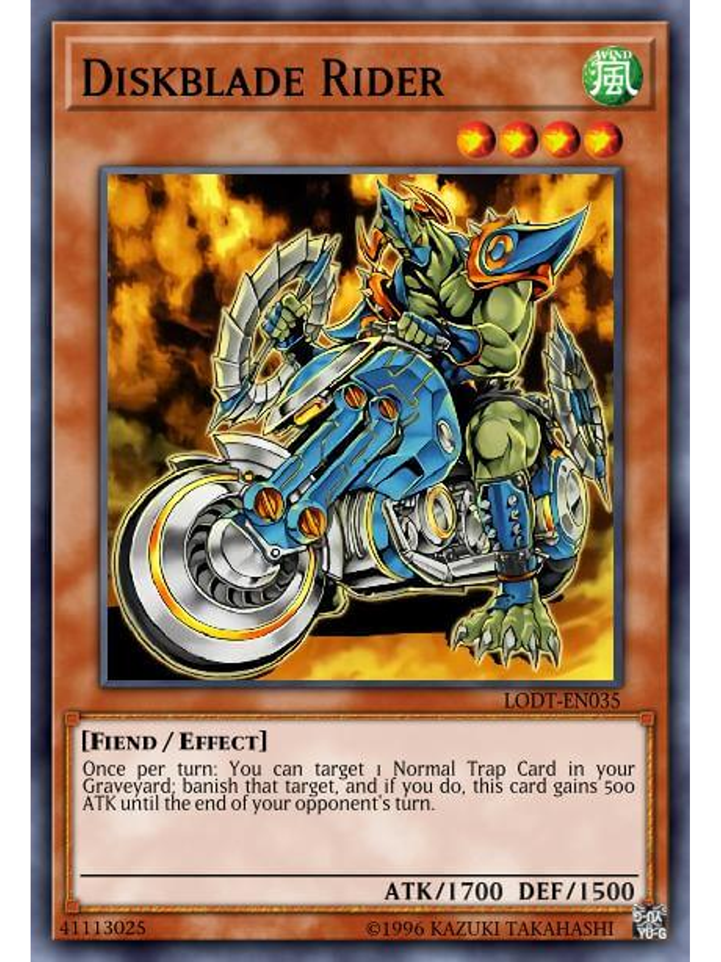 Diskblade Rider - SGX3-ENF05 - Common 1st Edition 1