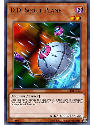 D.D. Scout Plane - SGX3-ENF07 - Common 1st Edition