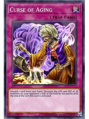 Curse of Aging - SGX3-ENF20 - Common 1st Edition